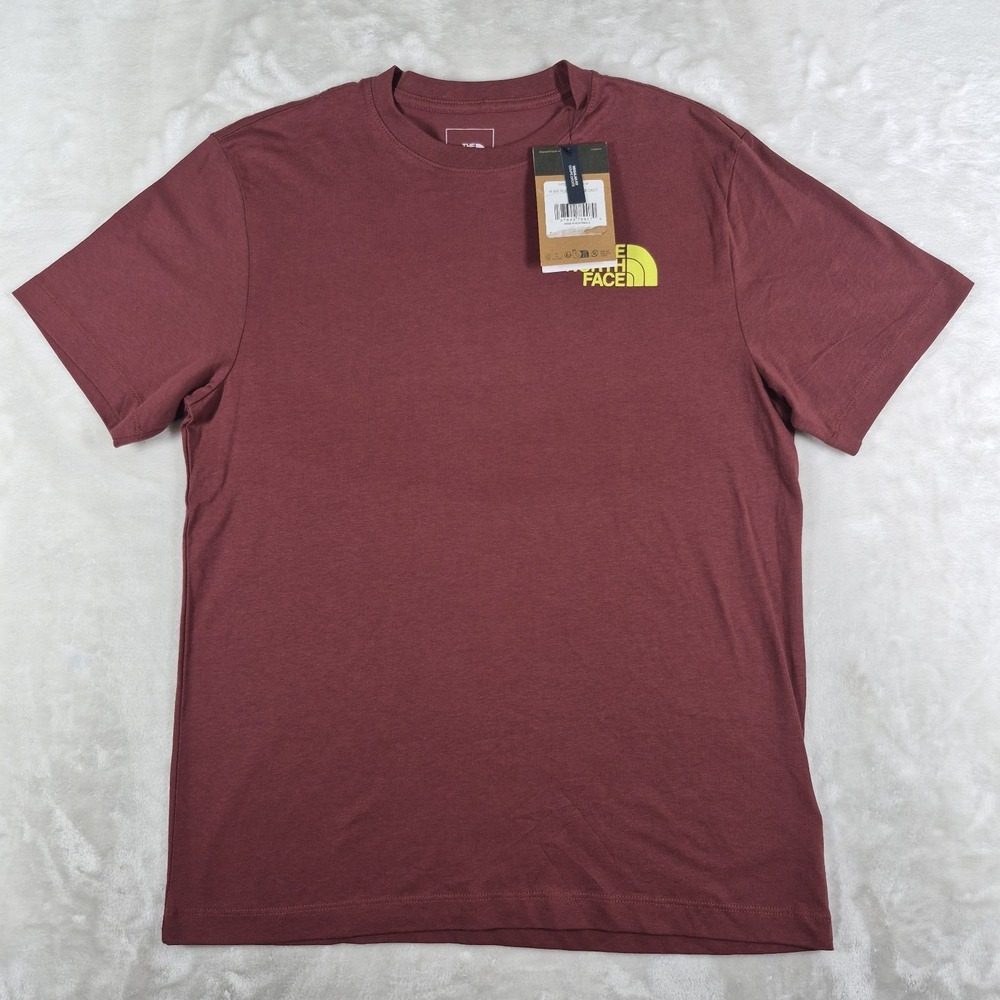 The North Face Public Lands Cactus T-Shirt Men's Medium Red Short Sleeve Tee NWT